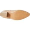 imageAmazon Essentials Womens Fitted Stretch Heel BootBeige Faux Leather