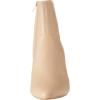 imageAmazon Essentials Womens Fitted Stretch Heel BootBeige Faux Leather