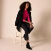imageAmazon Essentials Womens Fitted Stretch Heel BootBlack Microsuede