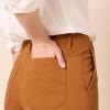 imageAmazon Essentials Womens HighRise SlimFit AnkleLength WideLeg Khaki PantCaramel
