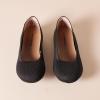 imageAmazon Essentials Womens Knit Ballet FlatBlack