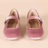 imageAmazon Essentials Womens Mary Jane Ballet FlatMauve Velvet