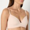 imageAmazon Essentials Womens Microfiber Lined Plunge Bralette Pack of 2BlackSoft Petal