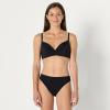 imageAmazon Essentials Womens Microfiber Lined Plunge Bralette Pack of 2BlackWashed Bronze