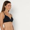 imageAmazon Essentials Womens Microfiber Lined Plunge Bralette Pack of 2BlackWashed Bronze