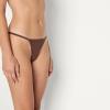 imageAmazon Essentials Womens Microfiber Thong Pack of 6BlackRich HazelWashed Bronze