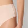 imageAmazon Essentials Womens Microfiber Thong Pack of 6BlackWashed BronzeSoft Petal