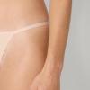 imageAmazon Essentials Womens Microfiber Thong Pack of 6BlackWashed BronzeSoft Petal