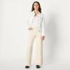 imageAmazon Essentials Womens RegularFit Low Stretch Denim ButtonFront Trucker JacketWhite