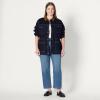 imageAmazon Essentials Womens RegularFit Low Stretch Denim Cinched Waist Barn JacketRinse
