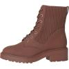 imageAmazon Essentials Womens Rubberized Combat Boot with Chunky OutsoleOxblood