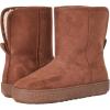 imageAmazon Essentials Womens Shearling BootChestnut Brown Microsuede