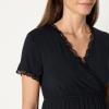 imageAmazon Essentials Womens Soft Modal Nursing Maternity Sleepwear NightgownBlack