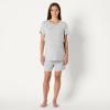 imageAmazon Essentials Womens Soft Modal Nursing Maternity Sleepwear Pajama SetMedium Grey Heather