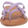 imageAmazon Essentials Womens Strappy Slide Flat SandalLavender