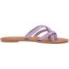 imageAmazon Essentials Womens Strappy Slide Flat SandalLavender