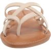 imageAmazon Essentials Womens Strappy Slide Flat SandalLight Beige