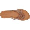 imageAmazon Essentials Womens Strappy Slide Flat SandalMushroom Brown