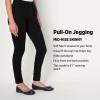imageAmazon Essentials Womens Stretch Denim MidRise PullOn JeggingBlack