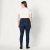 imageAmazon Essentials Womens Stretch Denim MidRise PullOn JeggingDark Wash