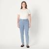 imageAmazon Essentials Womens Stretch Denim MidRise PullOn JeggingIced Light Wash