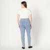 imageAmazon Essentials Womens Stretch Denim MidRise PullOn JeggingIced Light Wash