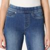 imageAmazon Essentials Womens Stretch Denim MidRise PullOn JeggingMedium Wash