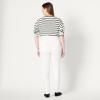 imageAmazon Essentials Womens Stretch Denim MidRise PullOn JeggingWhite