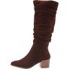 imageAmazon Essentials Womens Tall Block Heel BootsDark Toffee Brown