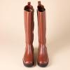 imageAmazon Essentials Womens Tall Gusset BootChestnut Brown