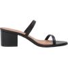 imageAmazon Essentials Womens Thin Two Strap Heeled SlideBlack