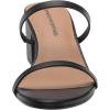 imageAmazon Essentials Womens Thin Two Strap Heeled SlideBlack