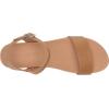 imageAmazon Essentials Womens Two Band Flatform SandalCognac