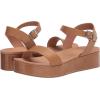 imageAmazon Essentials Womens Two Band Flatform SandalCognac
