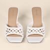 imageAmazon Essentials Womens Wedge SandalsOffwhite Cane Weave