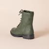 imageAmazon Essentials womens LaceUp Combat BootsGreen