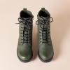 imageAmazon Essentials womens LaceUp Combat BootsGreen