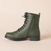 imageAmazon Essentials womens LaceUp Combat BootsGreen
