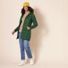 imageAmazon Essentials womens Lightweight WaterResistant Packable Hooded Puffer Coat Available in Plus SizeDark Green