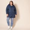 imageAmazon Essentials womens Lightweight WaterResistant Packable Hooded Puffer Coat Available in Plus SizeNavy