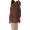 imageAmazon Essentials womens Western Ankle Boots with Stacked HeelDark Toffee Brown