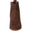 imageAmazon Essentials womens Western Ankle Boots with Stacked HeelDark Toffee Brown