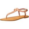 imageAmazon Essentials Womens Casual Thong Sandal with Ankle StrapCamel