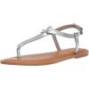 imageAmazon Essentials Womens Casual Thong Sandal with Ankle StrapSilver
