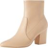Beige Faux Leather