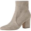 imageAmazon Essentials Womens Fitted Stretch Heel BootDove Grey Microsuede