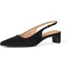 Black Faux Suede