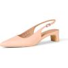 imageAmazon Essentials Womens Slingback Block HeelBlush Patent