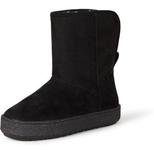 imageAmazon Essentials Womens Shearling BootBlack Microsuede