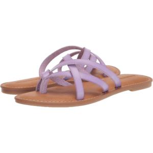 imageAmazon Essentials Womens Strappy Slide Flat SandalLavender